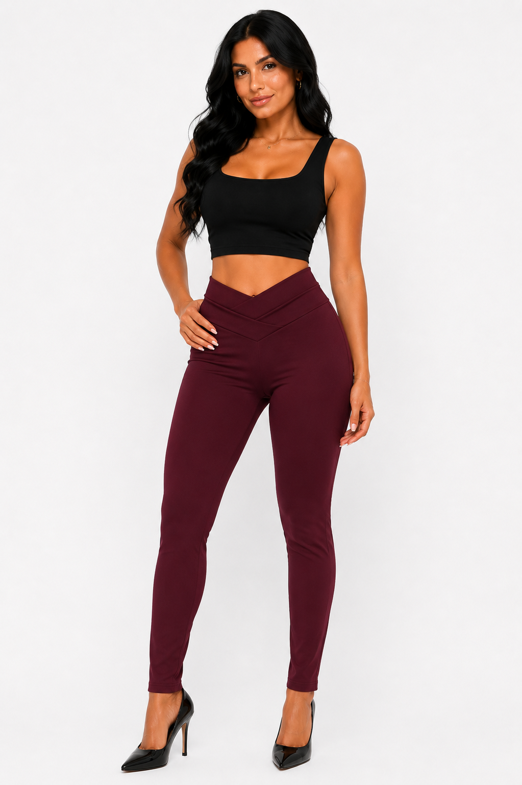 Leggins mujer unicolor - Imagen 4