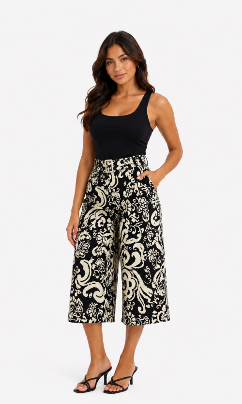 Capri mujer estampada