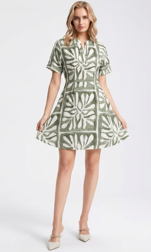 Vestido mujer estampada