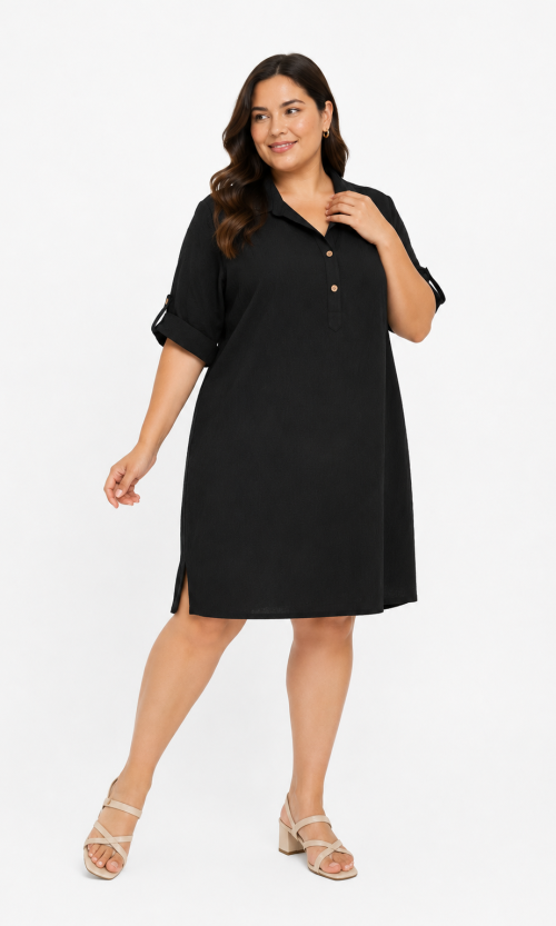 Vestido mujer unicolor
