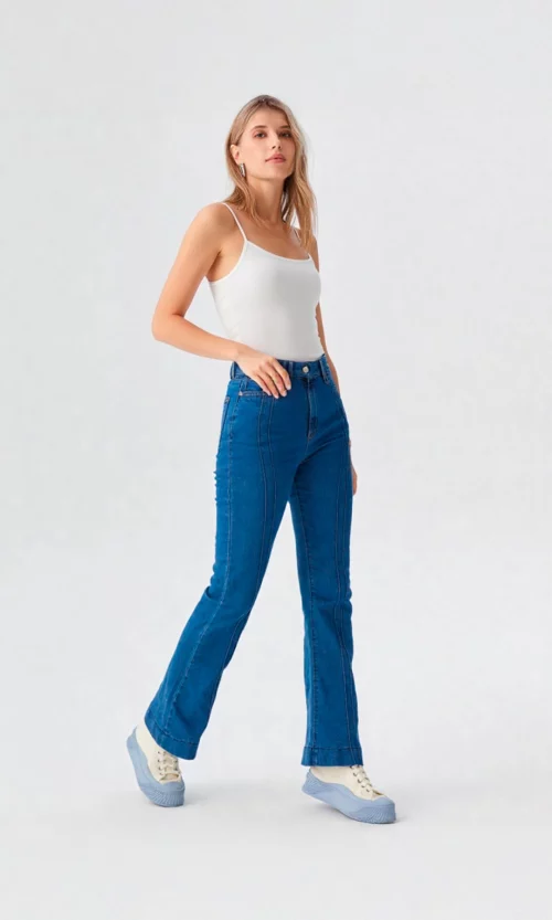 Camiseta mujer unicolor