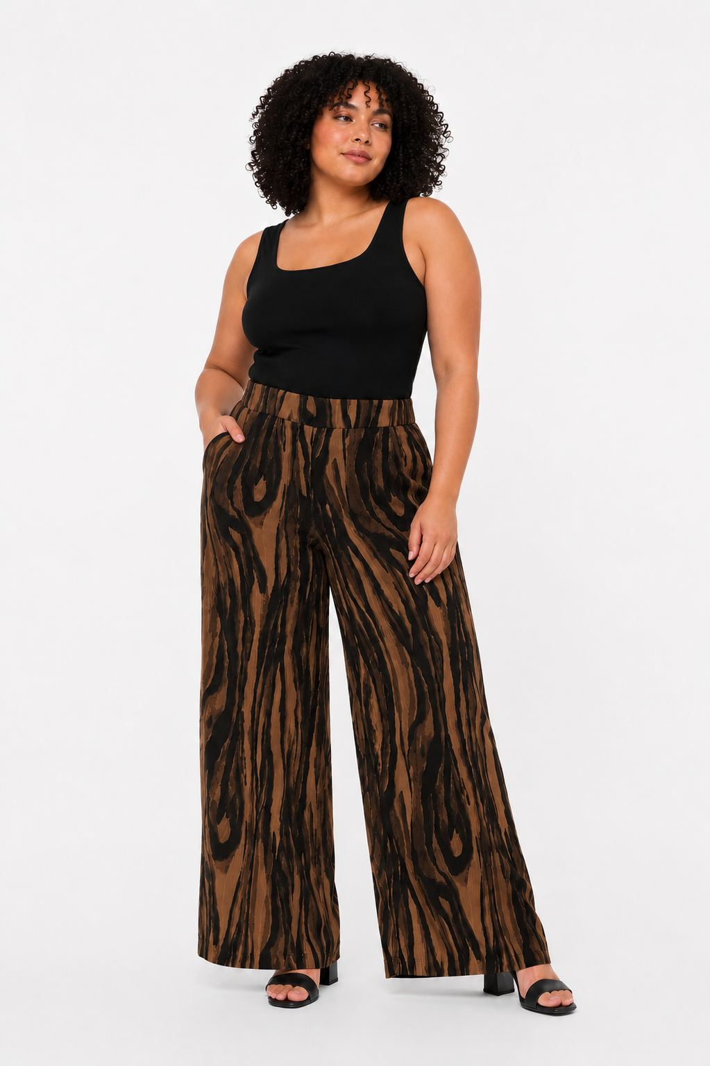 Pantalón mujer estampada - Imagen 4