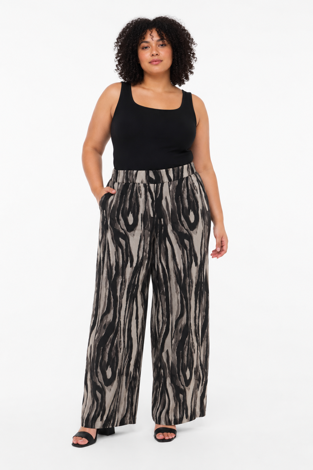 Pantalón mujer estampada