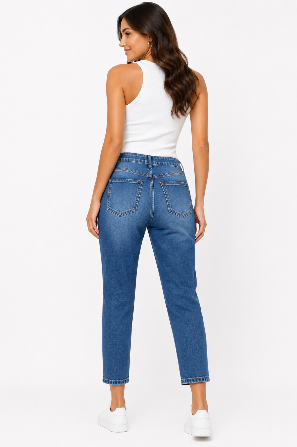 Jean mujer unicolor - Imagen 6