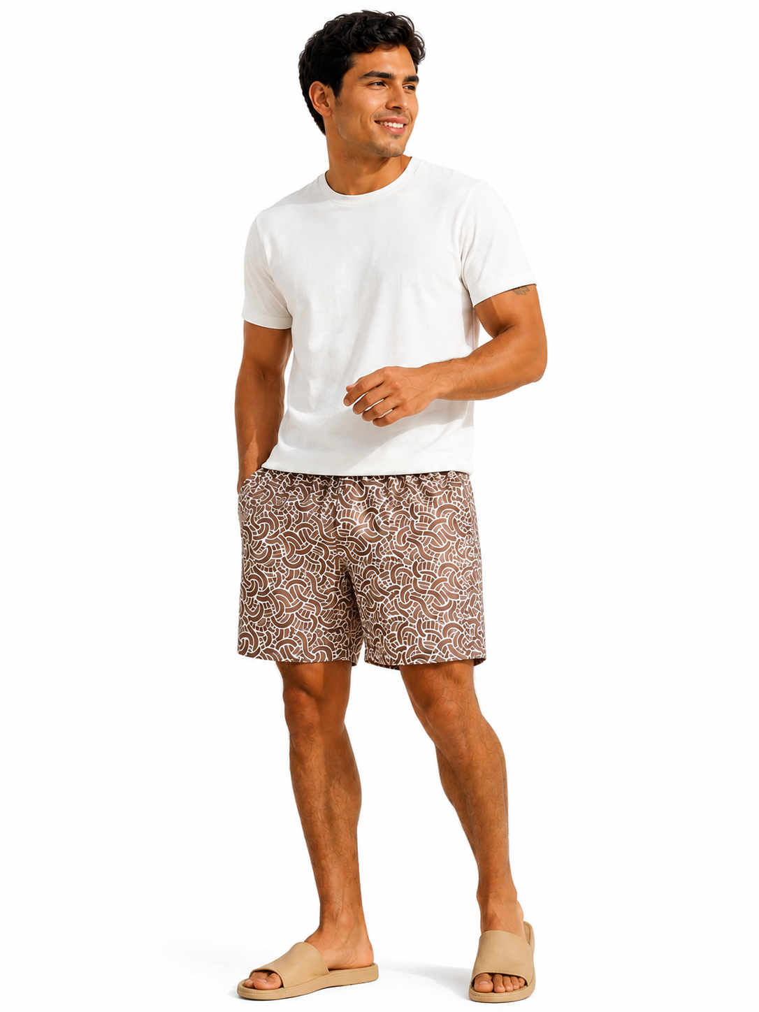 Bermuda hombre estampada - Imagen 2
