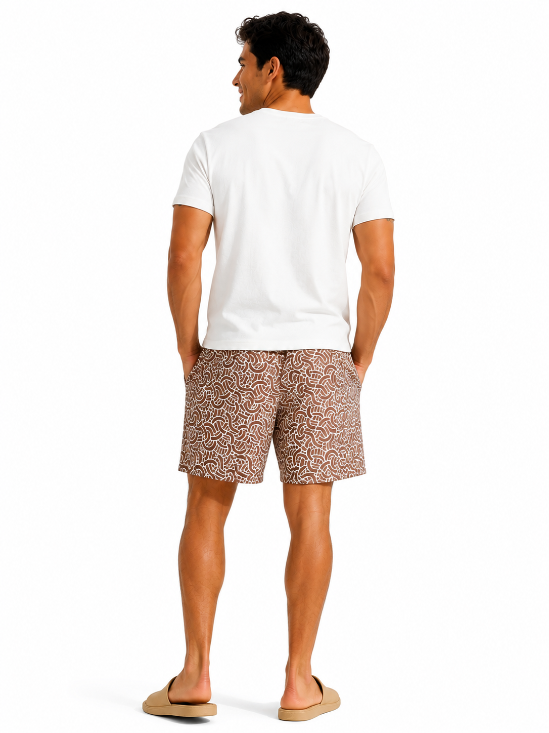Bermuda hombre estampada - Imagen 3