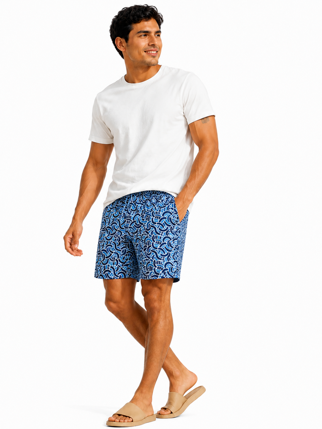 Bermuda hombre estampada - Imagen 5