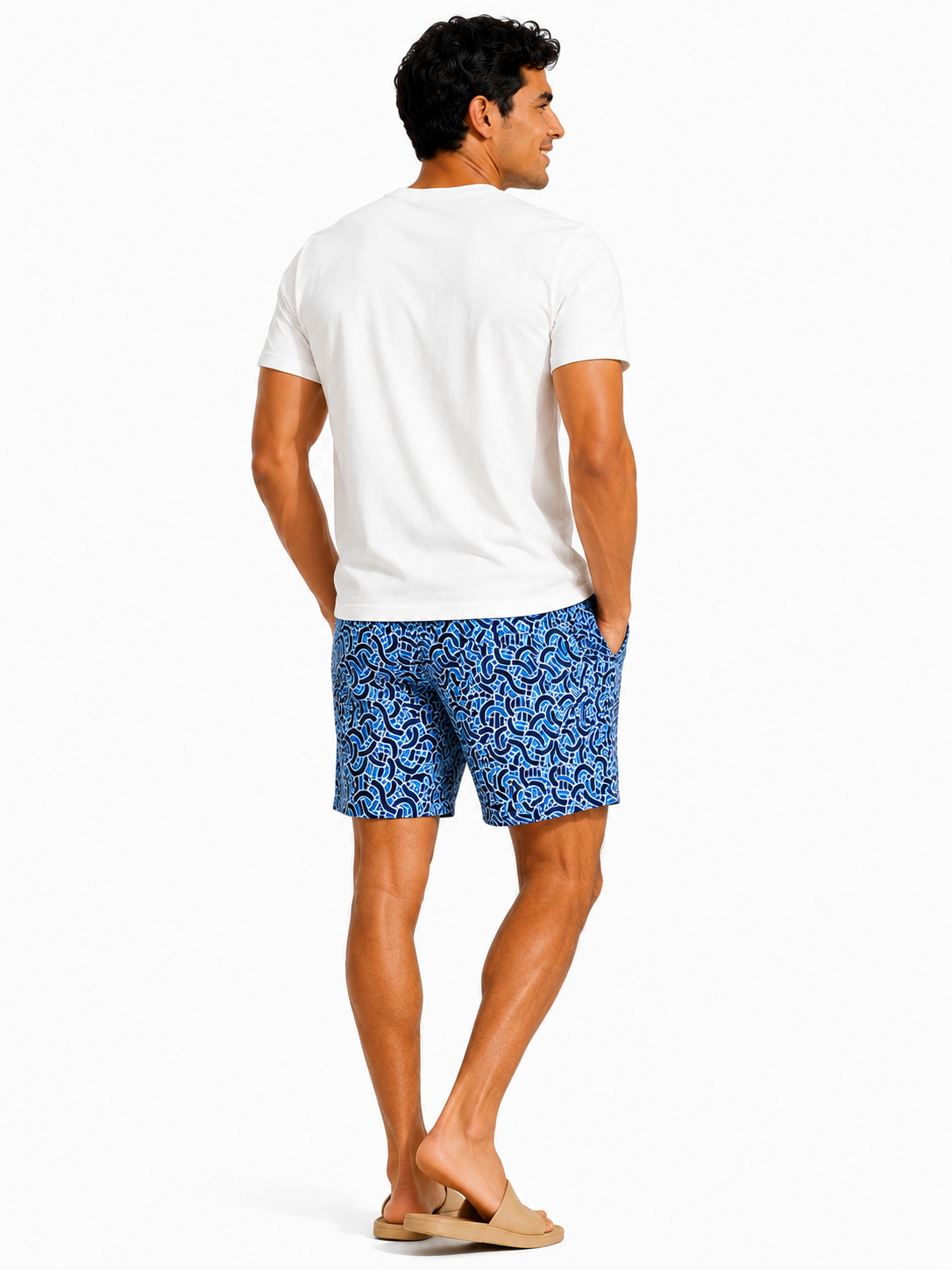 Bermuda hombre estampada - Imagen 6