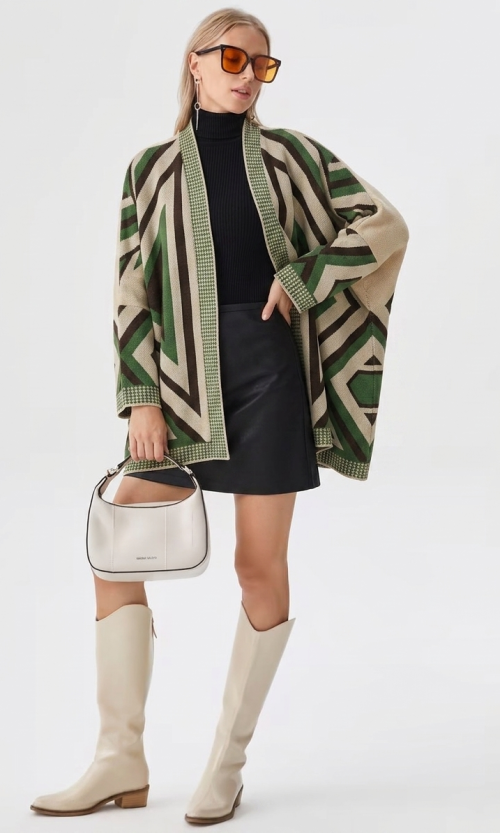 Capa mujer con diseño