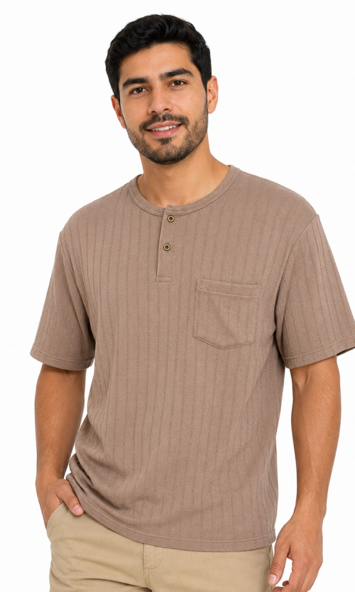 Polo hombre unicolor