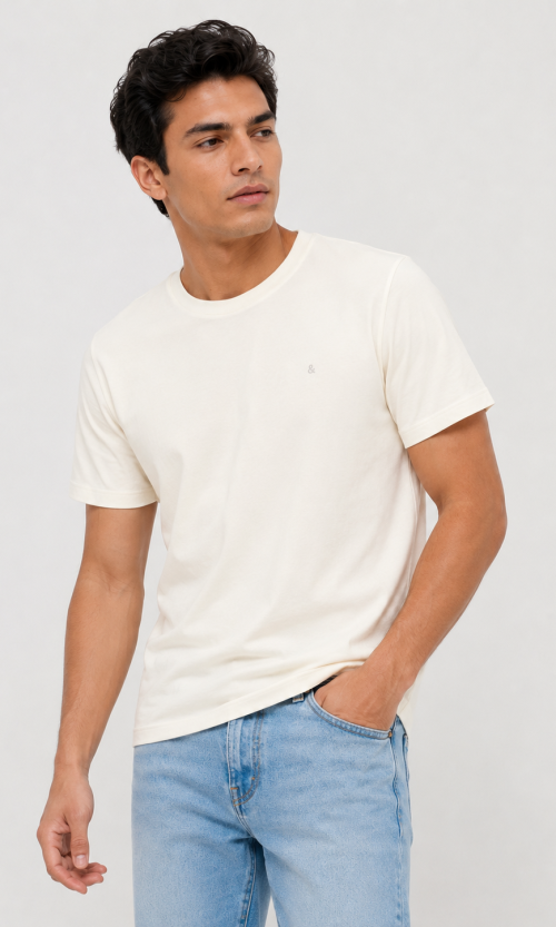 T-Shirt hombre unicolor