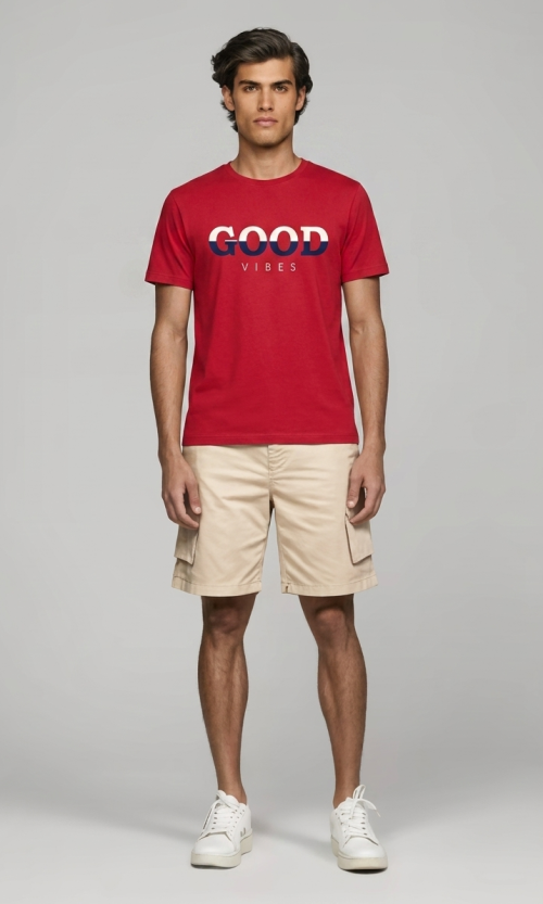 T-Shirt hombre estampada