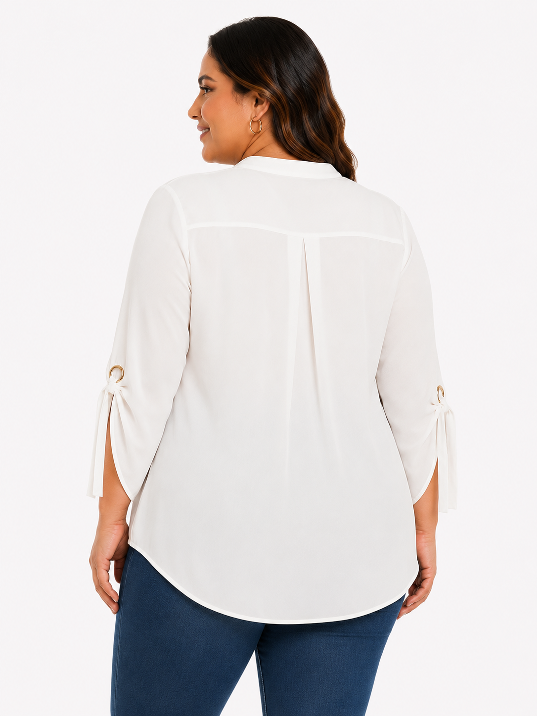 Blusa mujer manga 3/4 estampada - Imagen 3