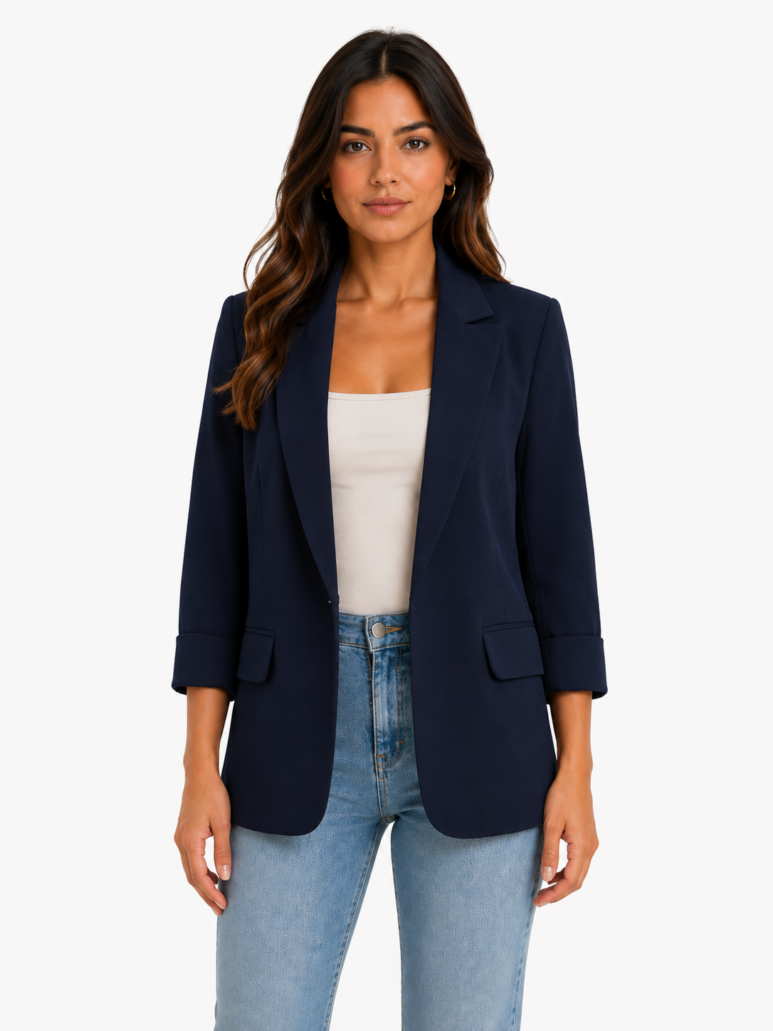 Chaqueta mujer unicolor - Imagen 13