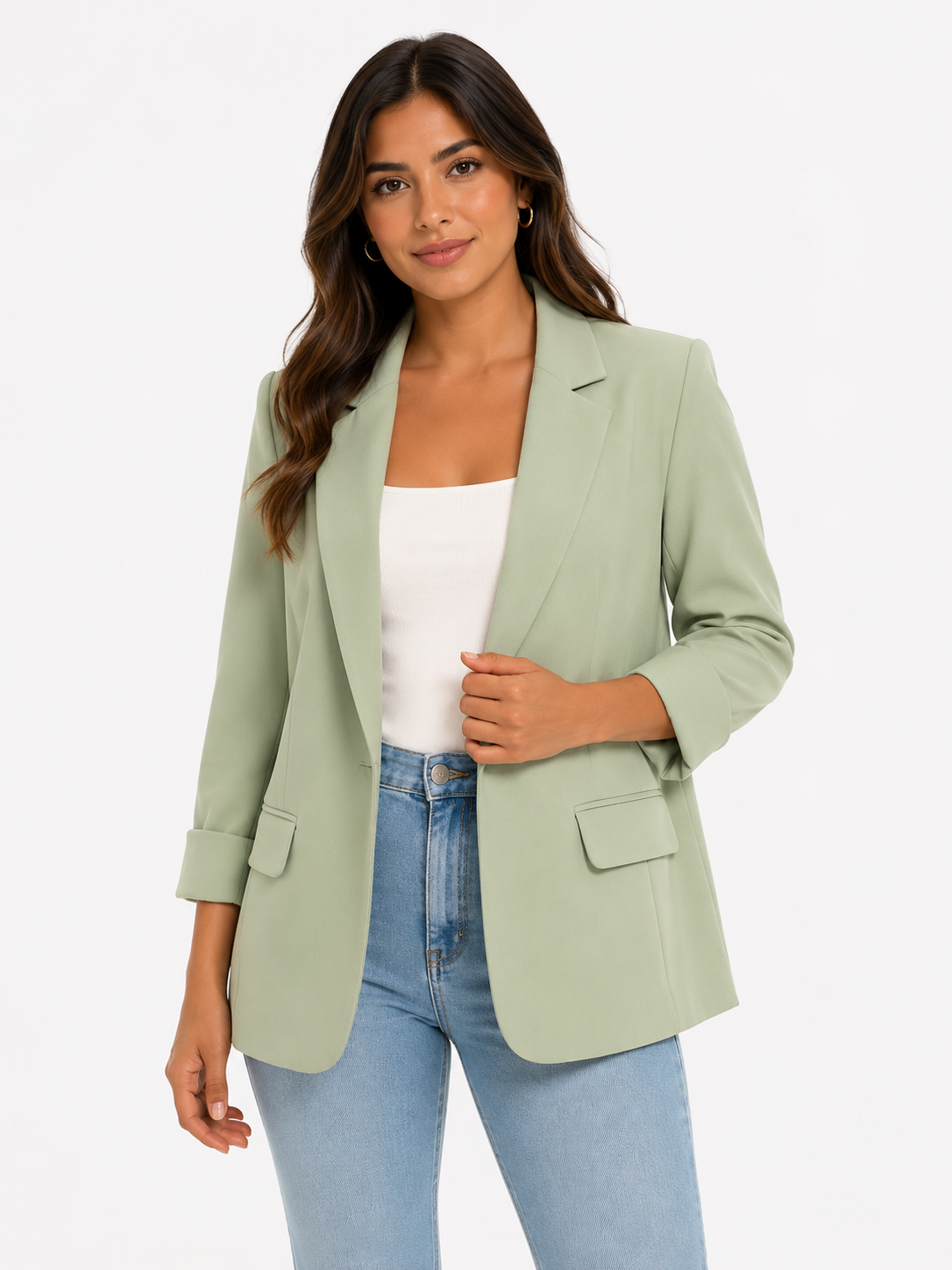 Chaqueta mujer unicolor - Imagen 20