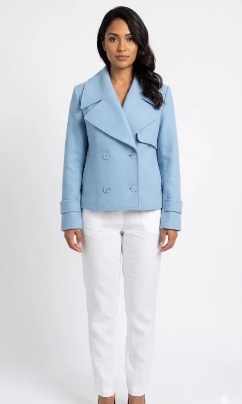 Chaqueta mujer unicolor