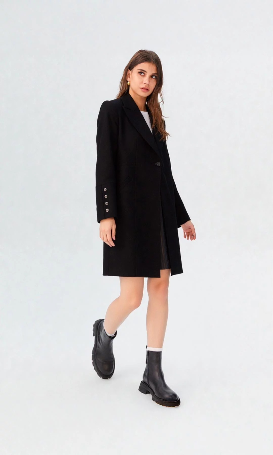 Chaqueta mujer unicolor - Imagen 4
