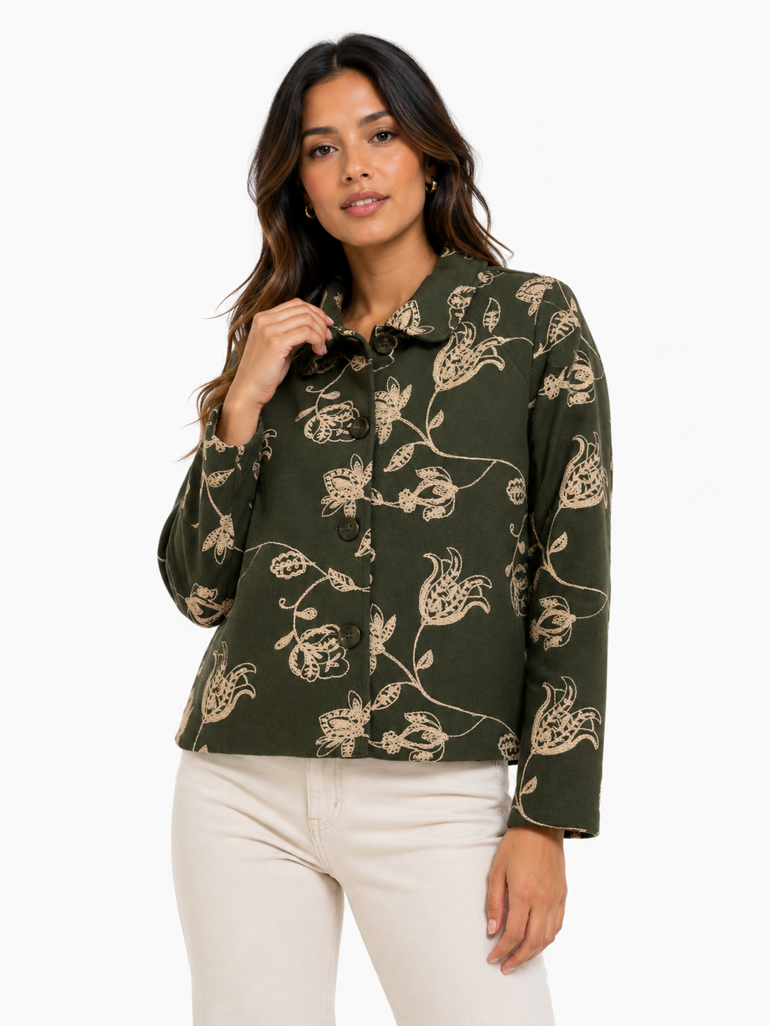 Chaqueta mujer estampada - Imagen 4