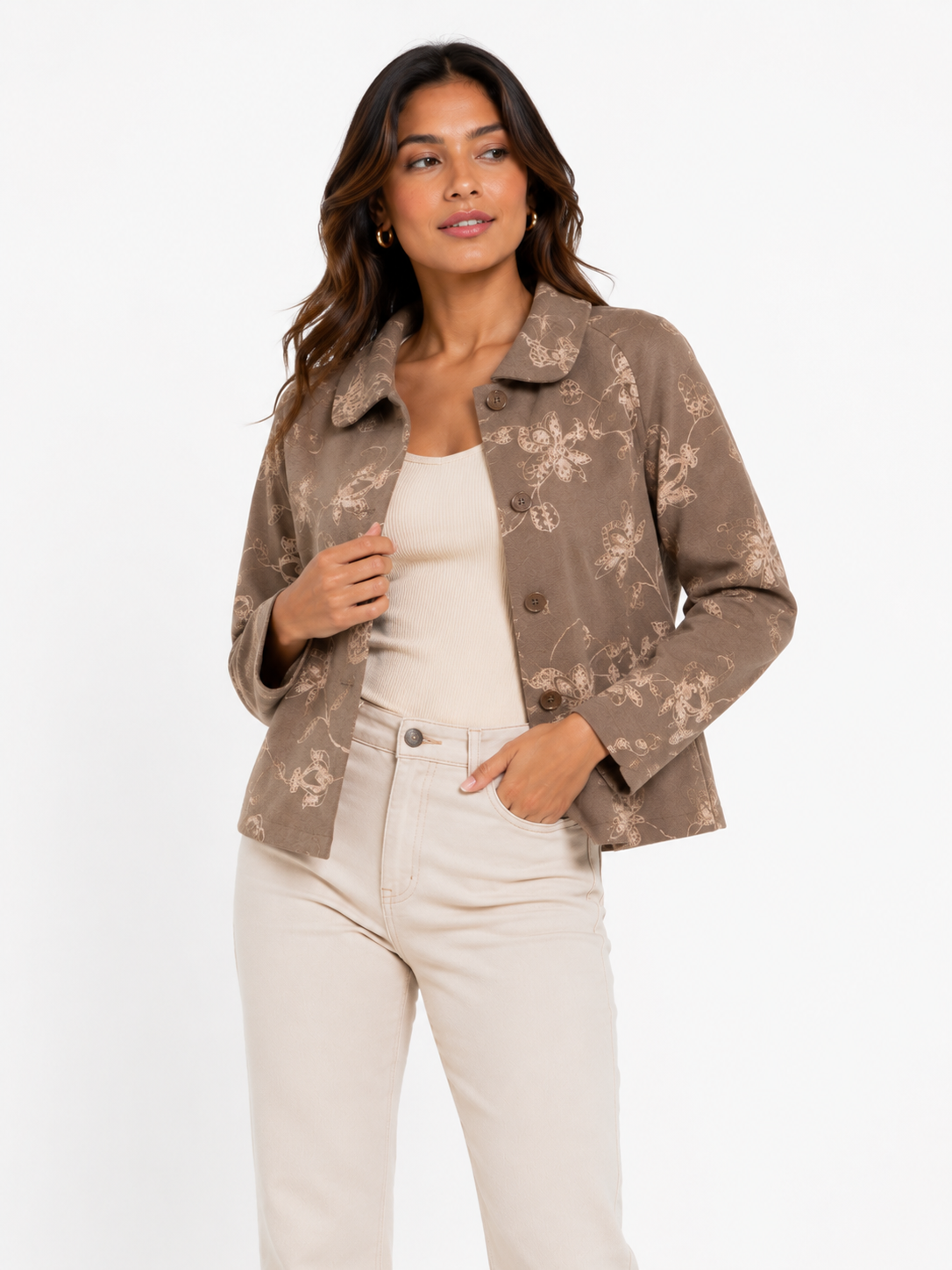 Chaqueta mujer estampada - Imagen 7