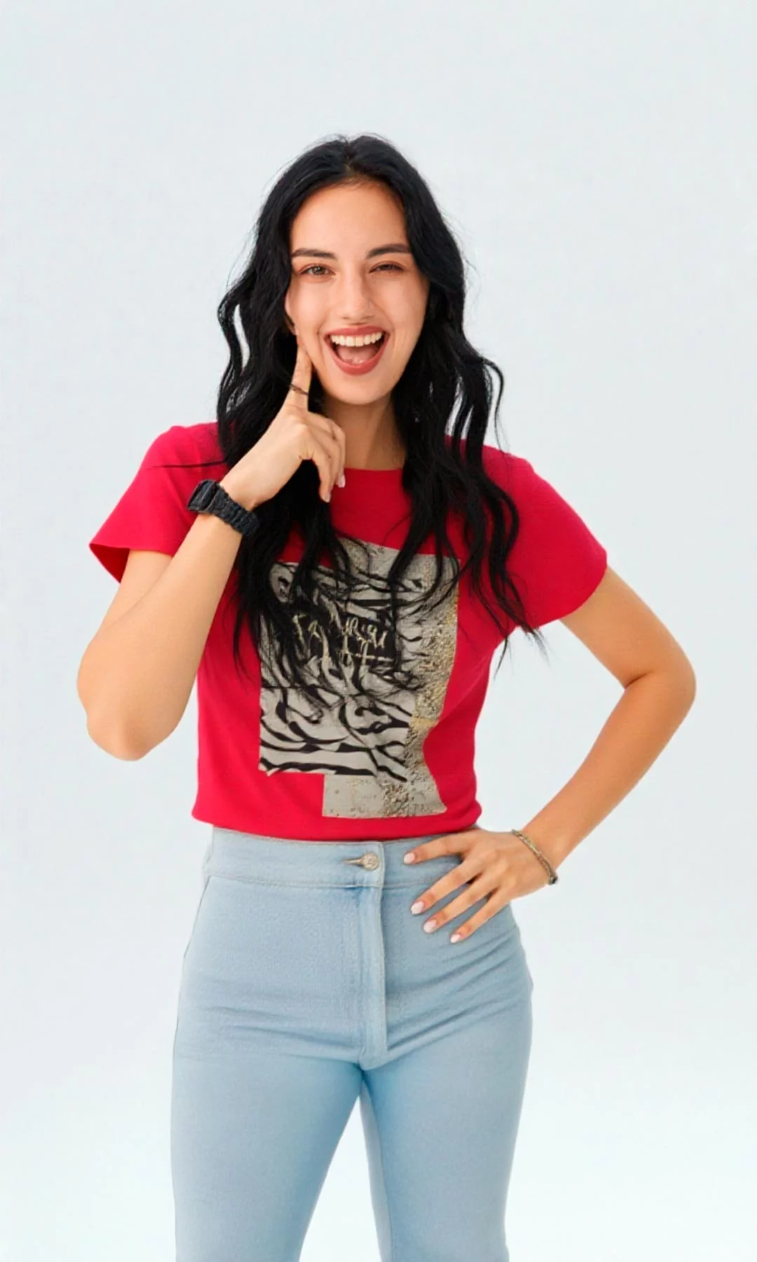 Camiseta mujer estampada