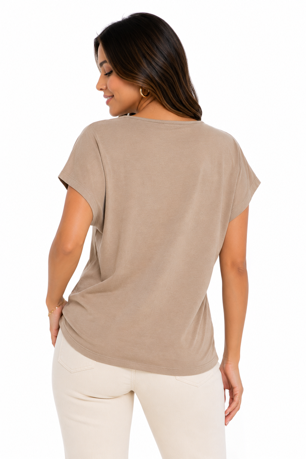 Camiseta mujer manga corta estampada - Imagen 9