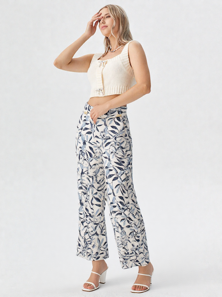 Pantalón mujer estampada - Imagen 3
