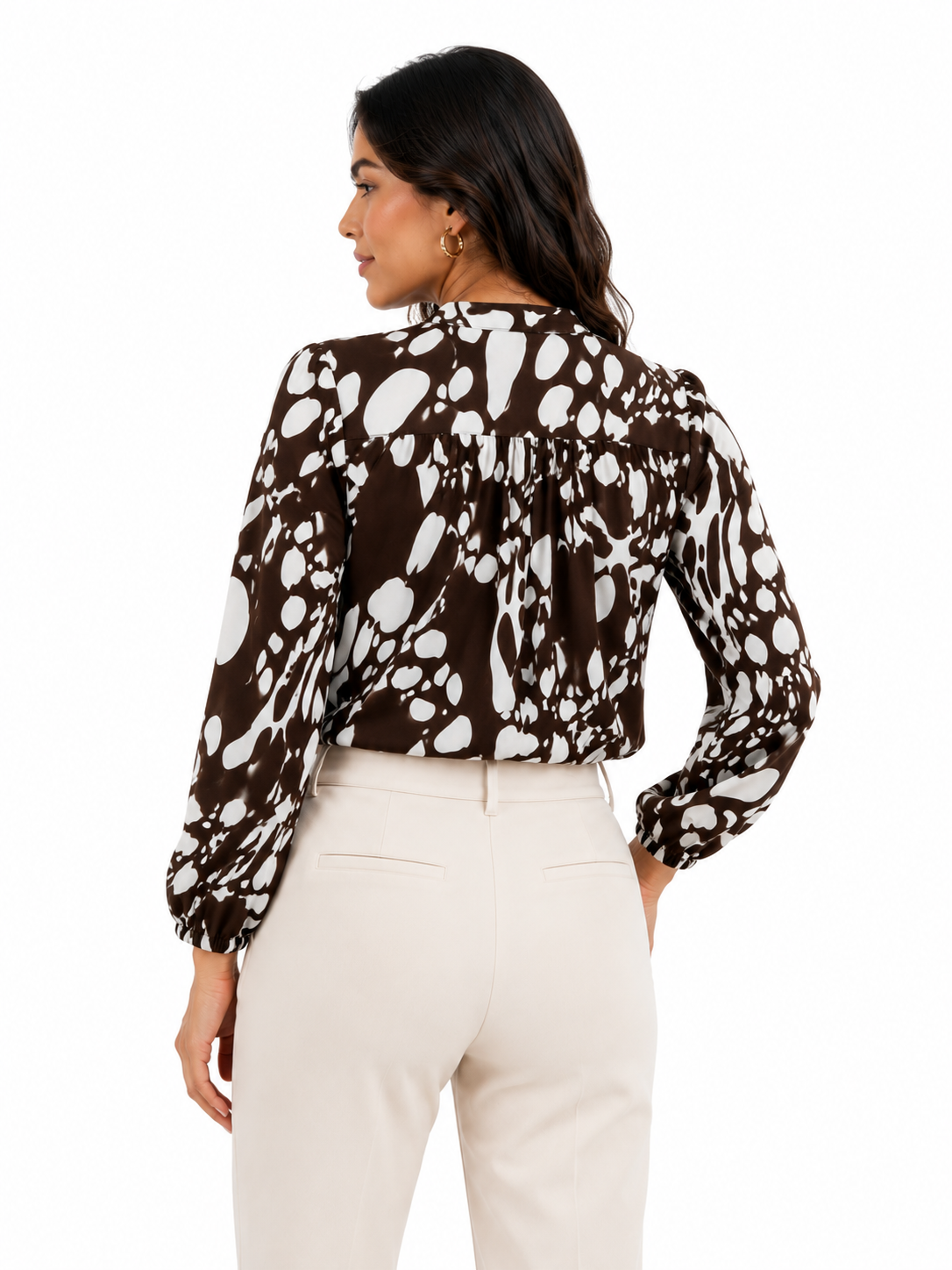 Blusa mujer manga 3/4 pepas - Imagen 6