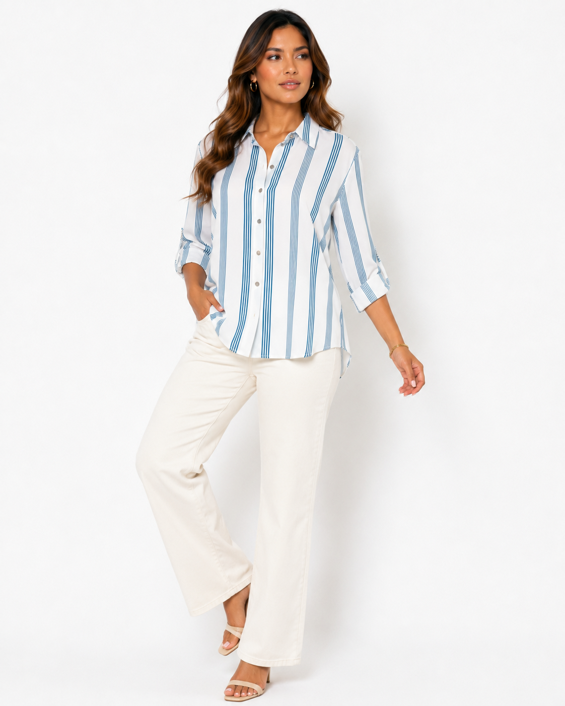 Blusa mujer rayas - Imagen 4