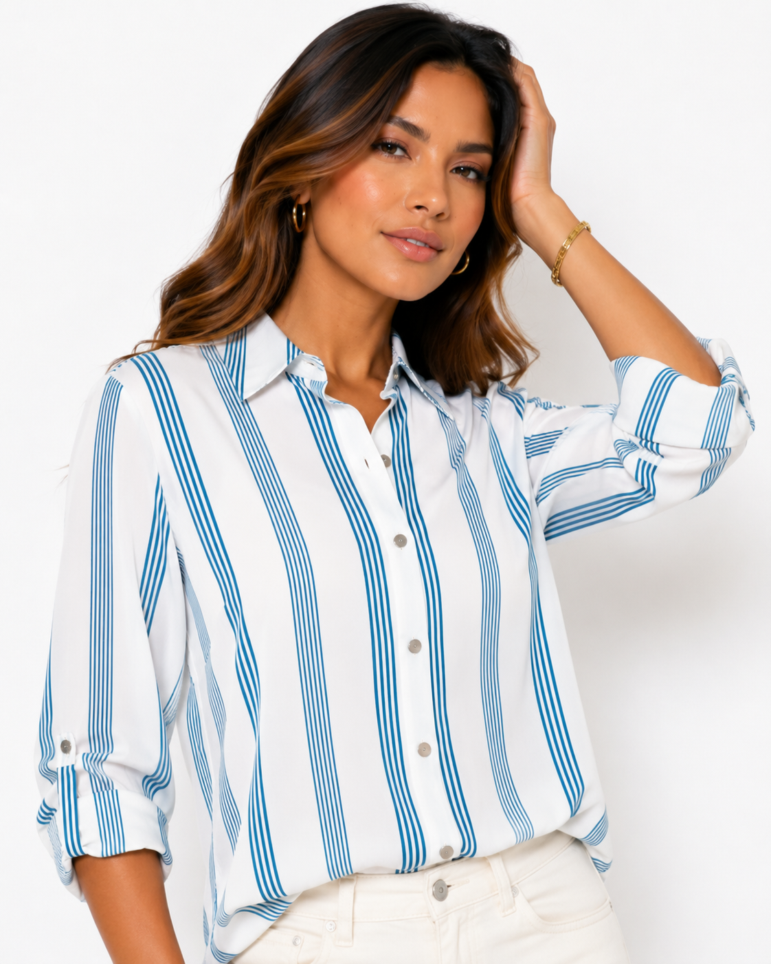 Blusa mujer rayas - Imagen 5