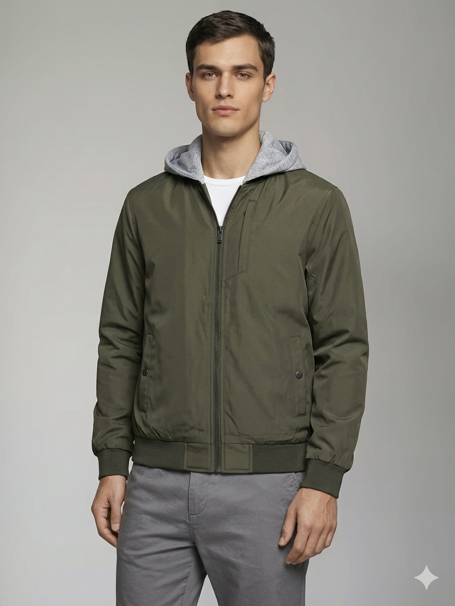 Chaqueta hombre unicolor - Imagen 7
