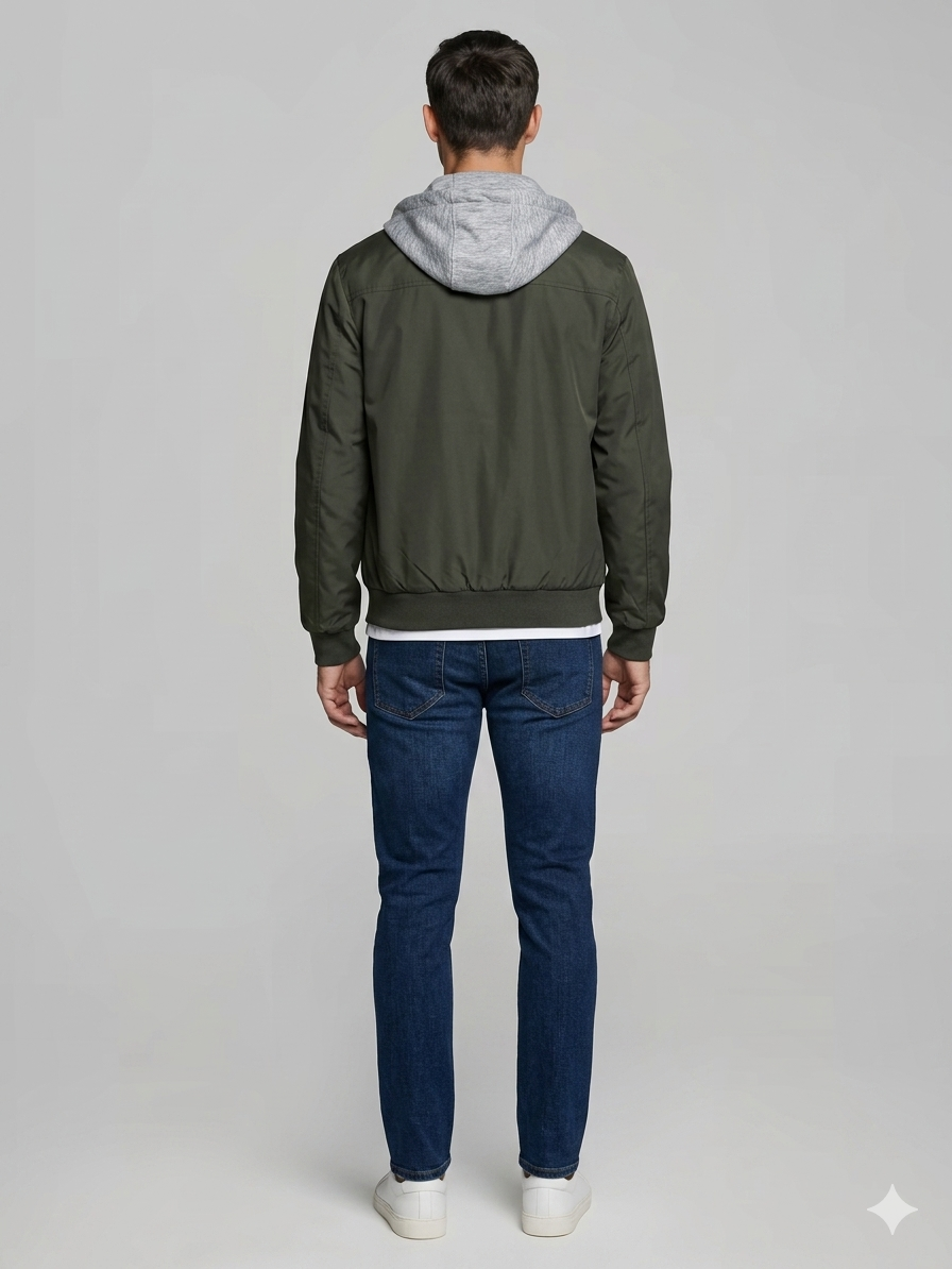 Chaqueta hombre unicolor - Imagen 8
