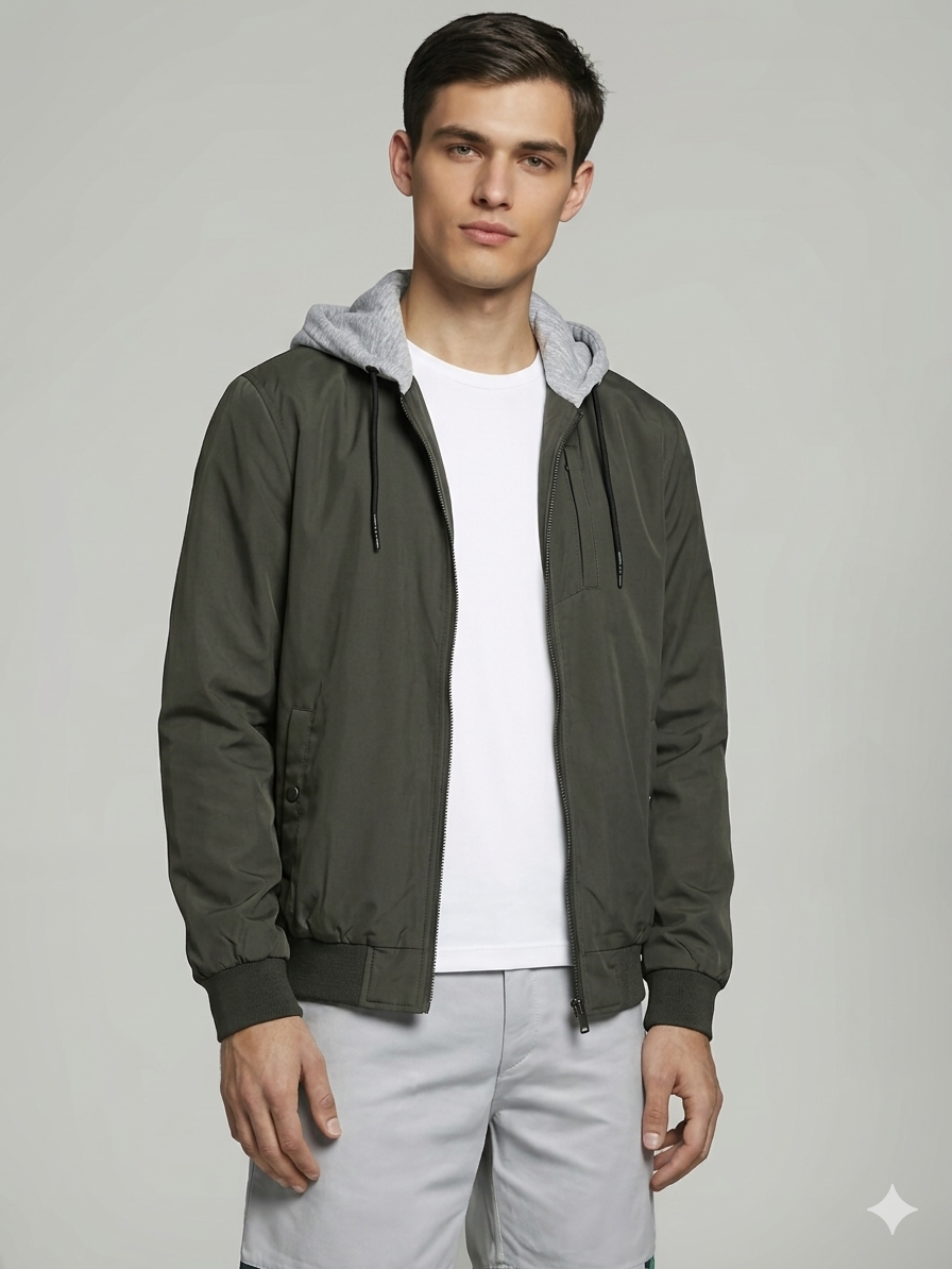 Chaqueta hombre unicolor - Imagen 9