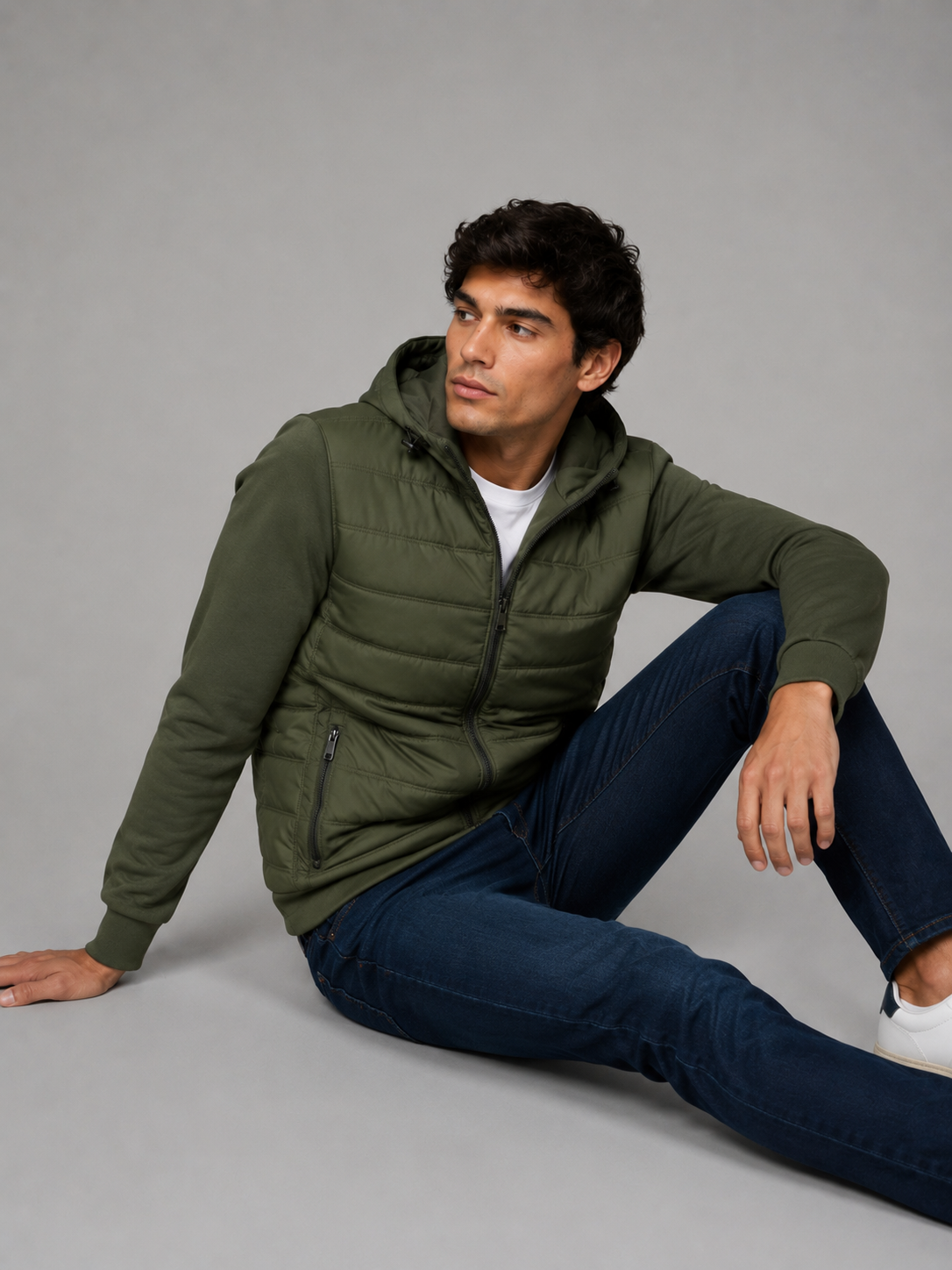Chaqueta hombre unicolor - Imagen 2
