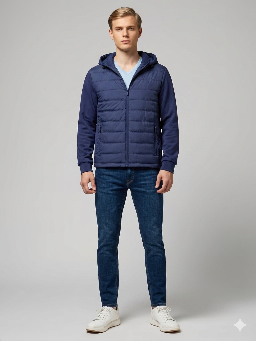Chaqueta hombre unicolor - Imagen 7