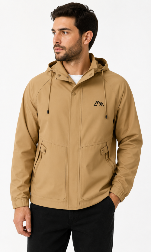 Chaqueta hombre unicolor