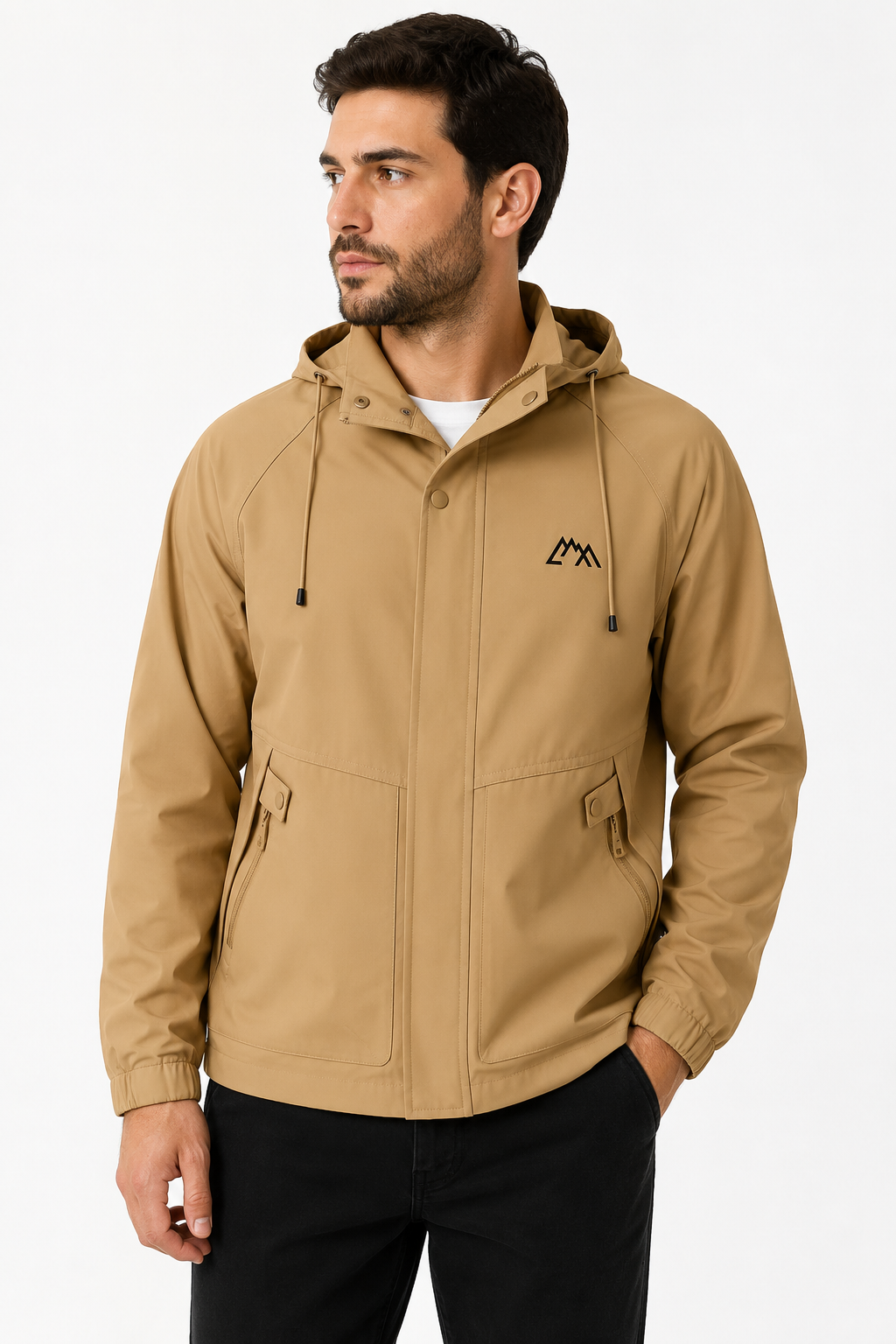 Chaqueta hombre unicolor