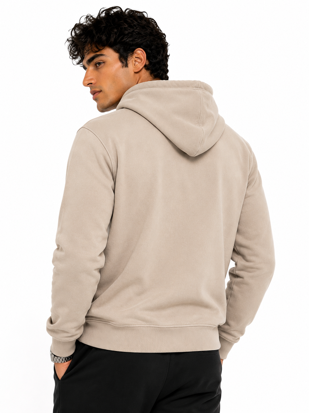 Saco hombre manga larga unicolor - Imagen 5