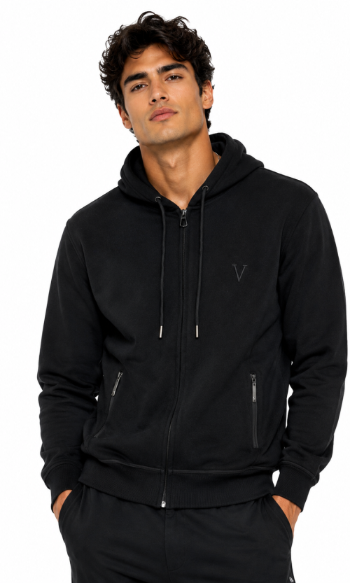 Saco hombre manga larga unicolor