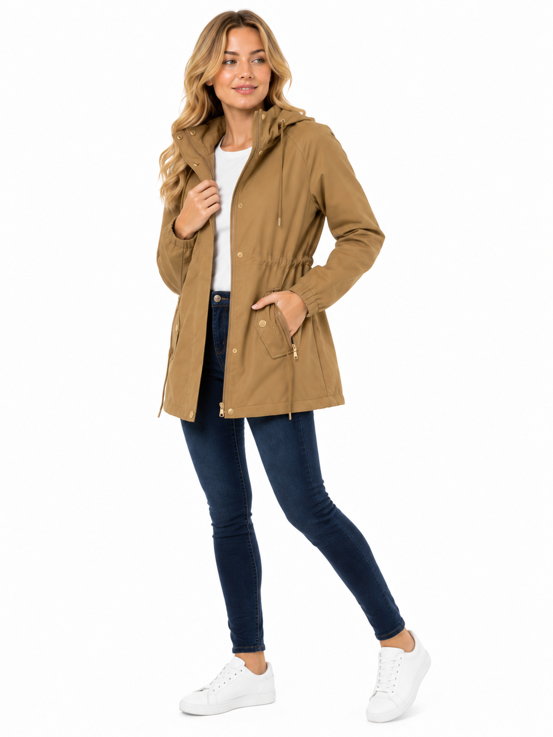 Chaqueta mujer unicolor - Imagen 6