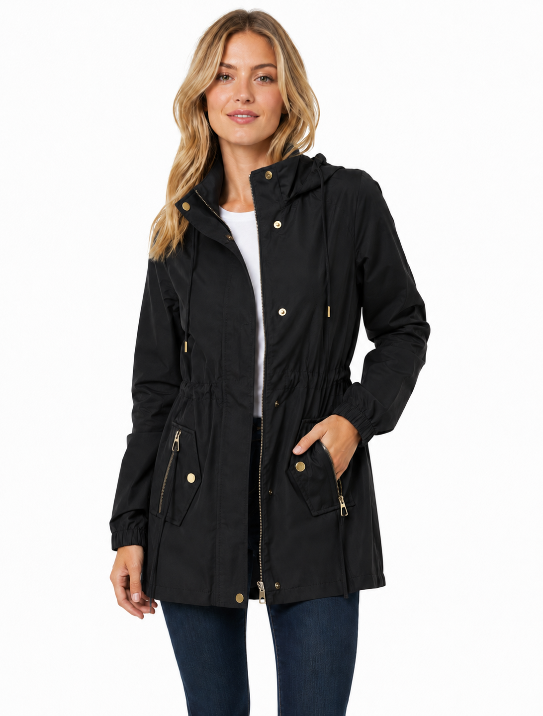 Chaqueta mujer unicolor - Imagen 8