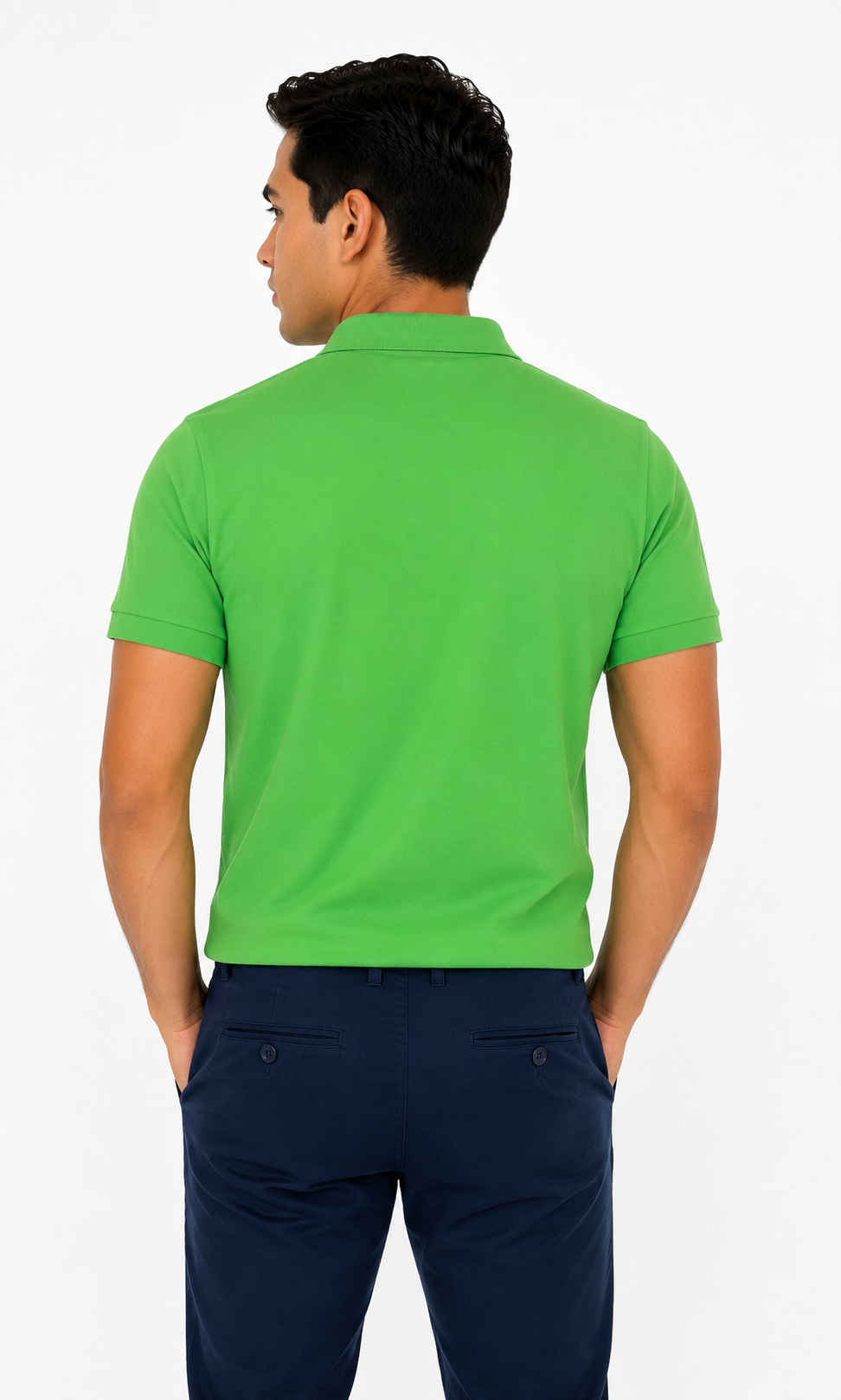 Camiseta hombre manga corta unicolor - Imagen 6