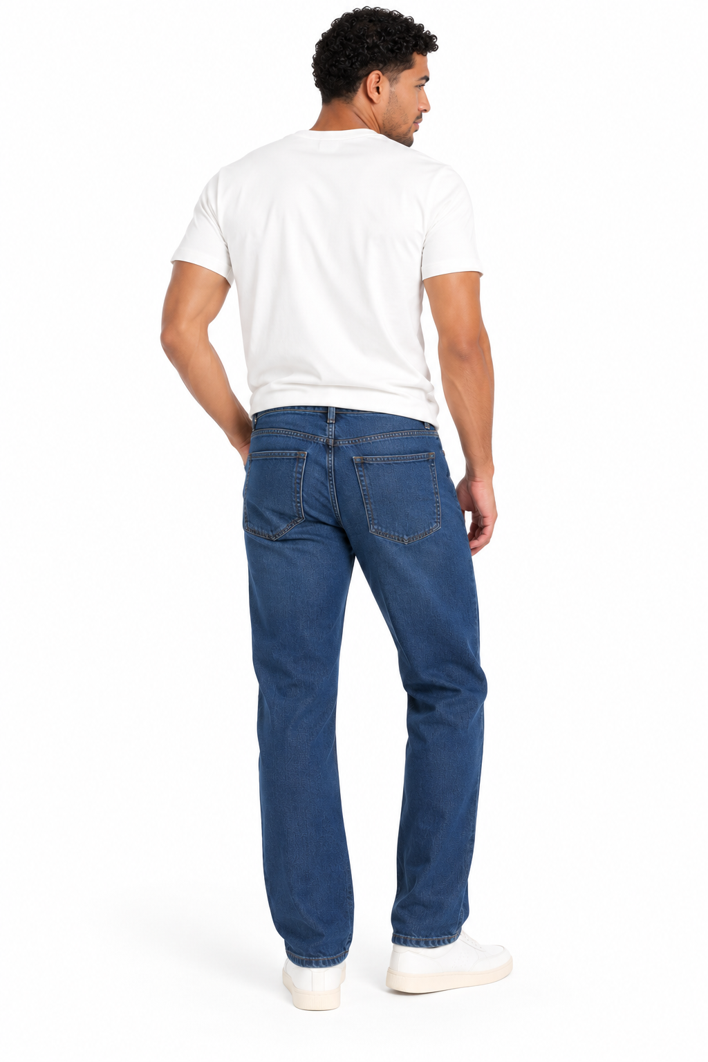 Pantalón Jean para Hombre de Corte Recto (Straight Fit) - Imagen 6