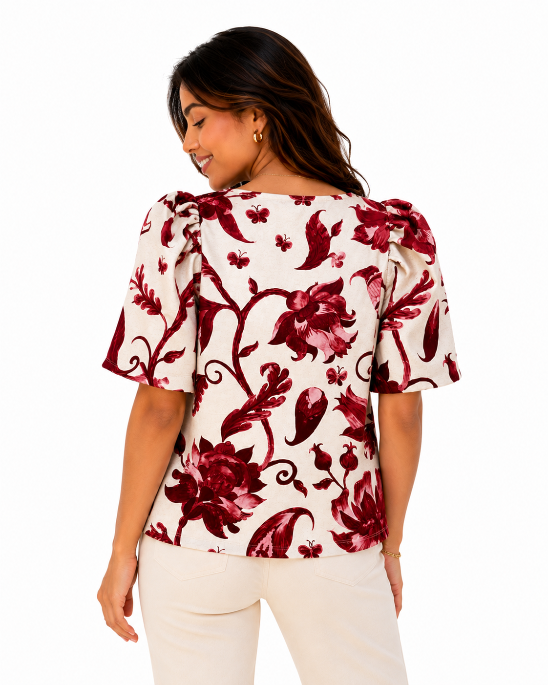 Camiseta mujer estampada - Imagen 3