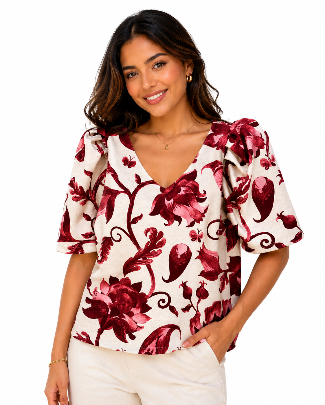 Camiseta mujer estampada