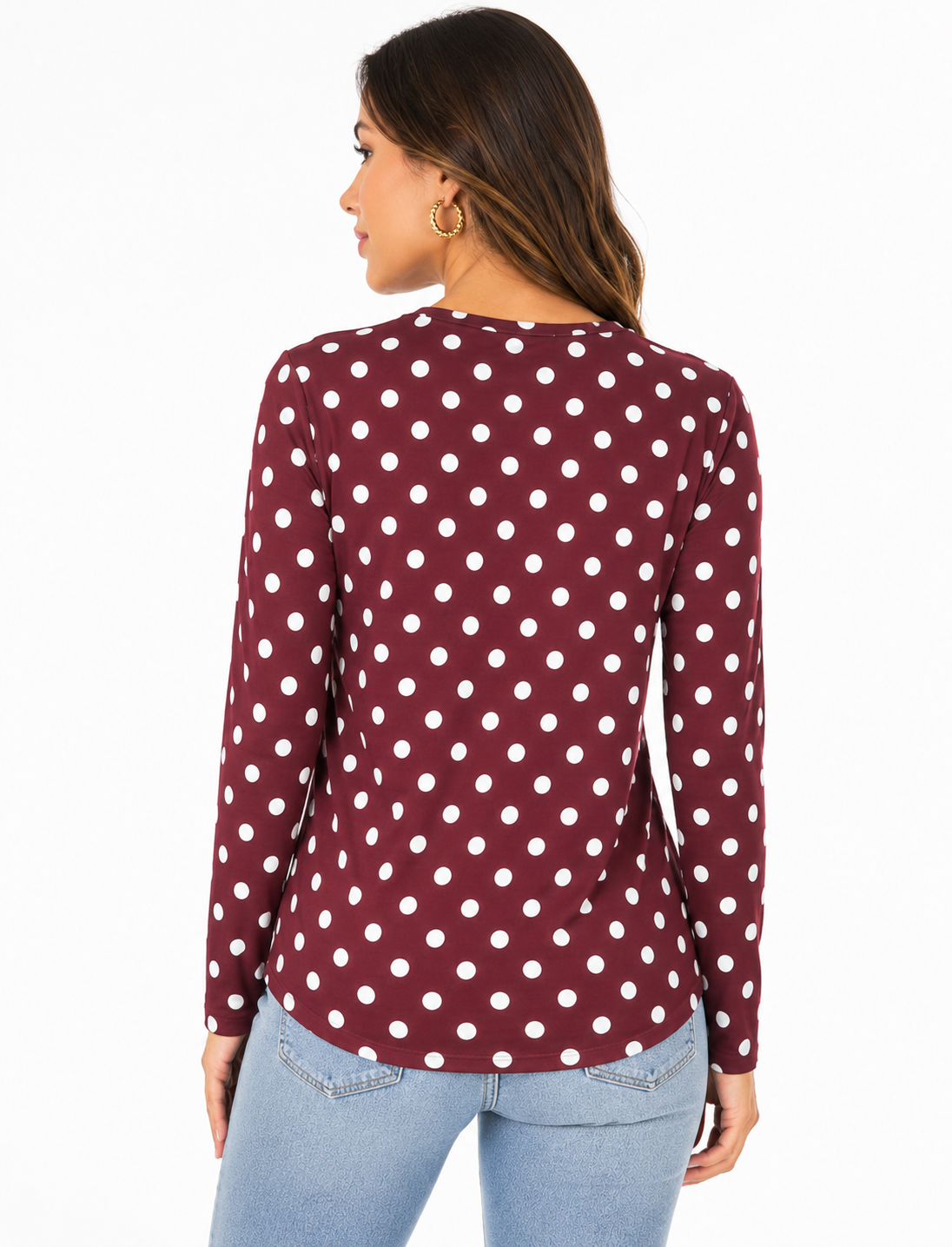Camiseta mujer manga 3/4 estampada - Imagen 3