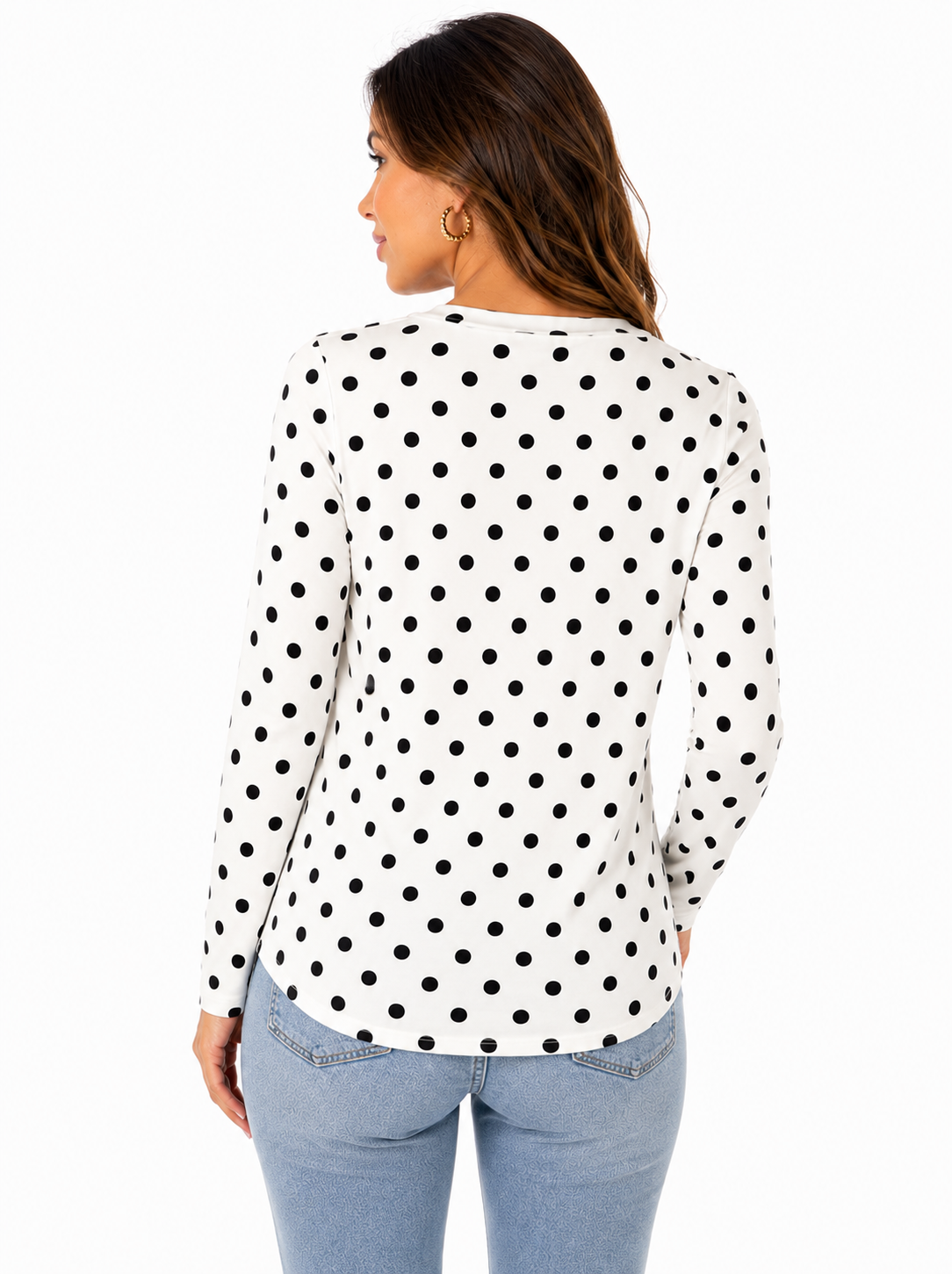 Camiseta mujer manga 3/4 estampada - Imagen 6