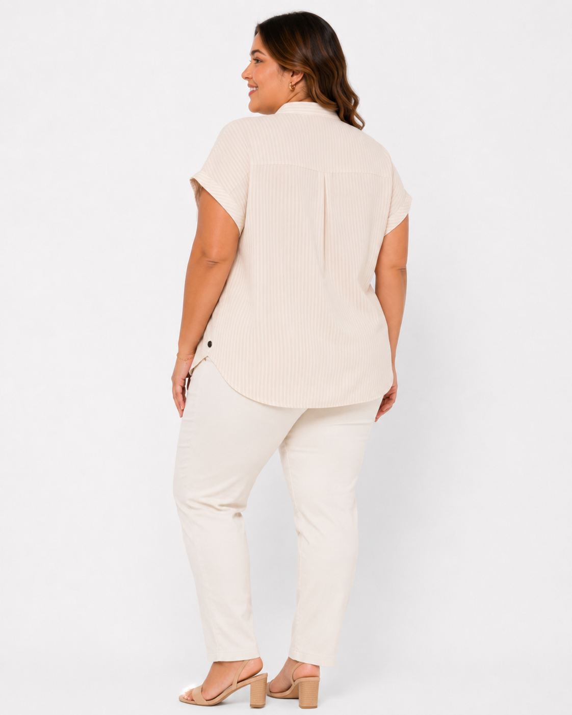 Blusa para mujer plus size casual - Imagen 6