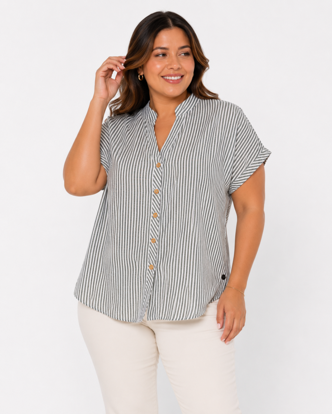 Blusa para mujer plus size casual - Imagen 8