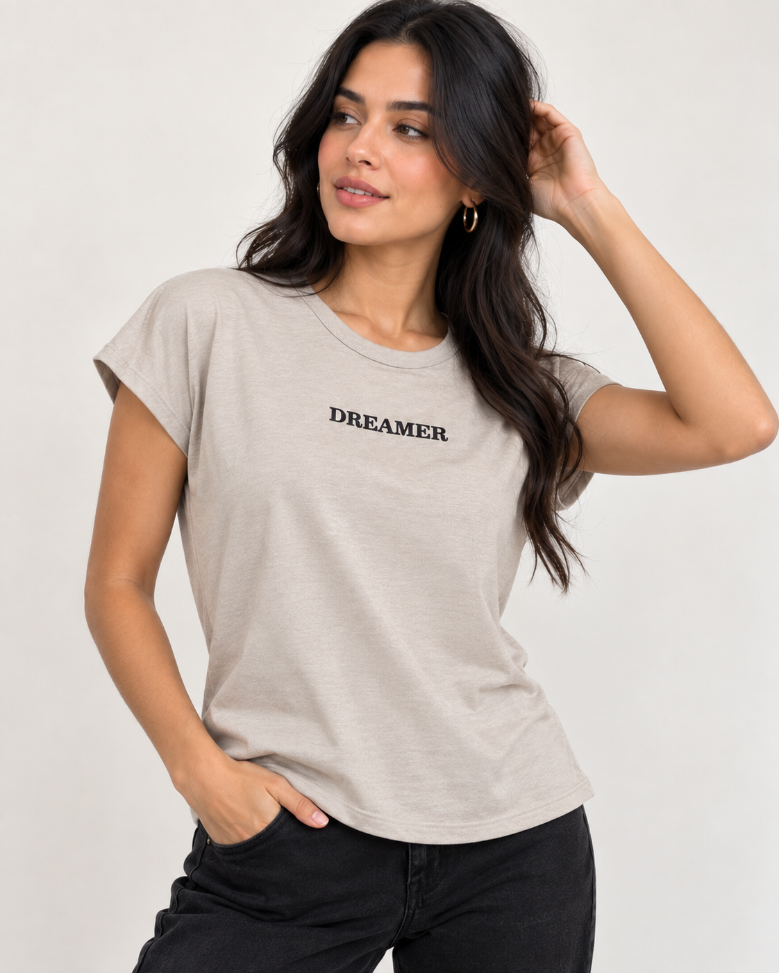 Camiseta Básica de Manga Corta con Leyenda - Imagen 8