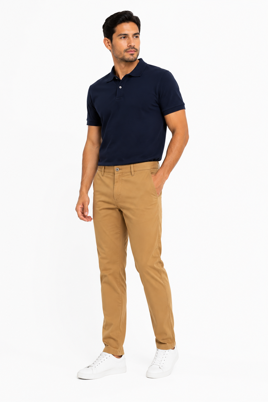 Pantalón hombre unicolor - Imagen 6